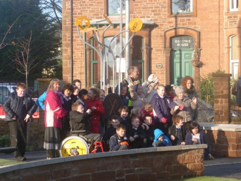 Opening Phase 1 of the Coronation Garden Rotary District